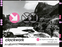 Tablet Screenshot of clockworkraleigh.com